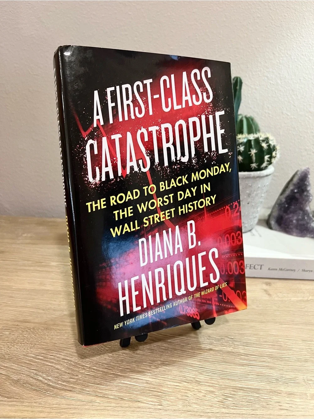 A First-Class Catastrophe Diana Henriques Hardcover Book 1987 Wall Street Crash⁠